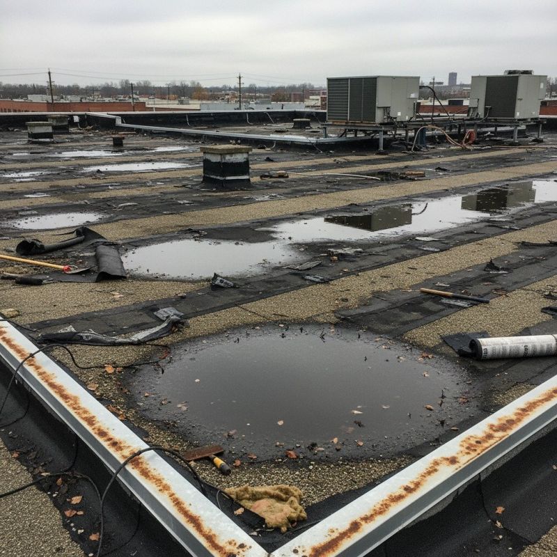 Rubber Roof Leak Repair